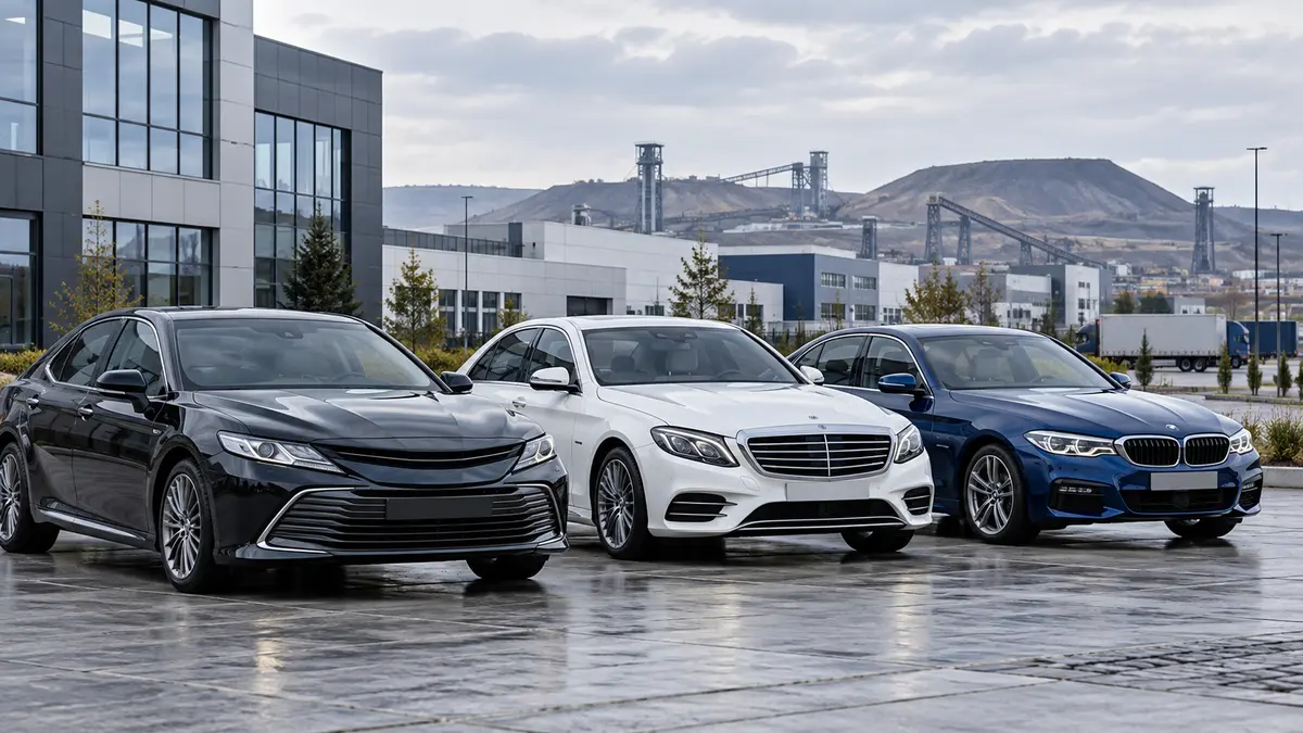 Автопарк для деловой аренды автомобилей в Караганде