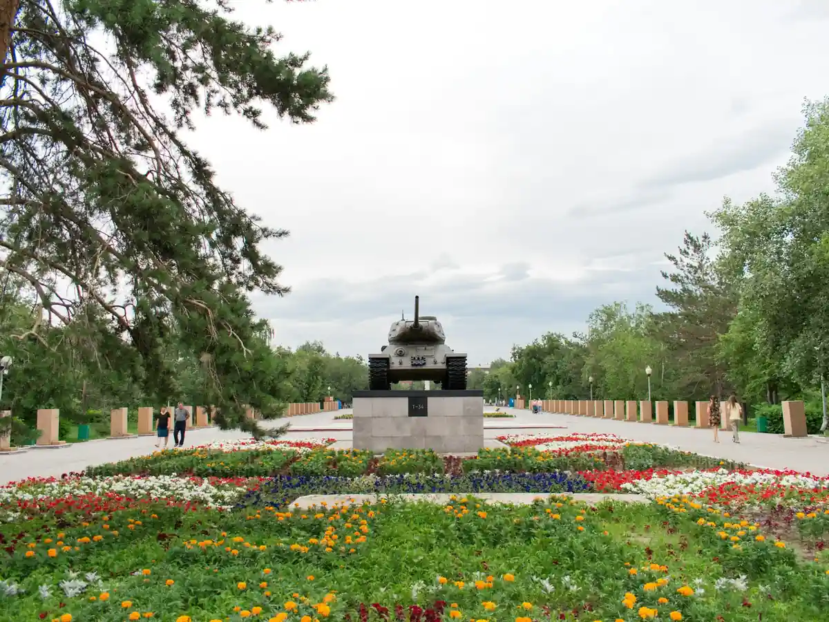 Парк Победы в Семее