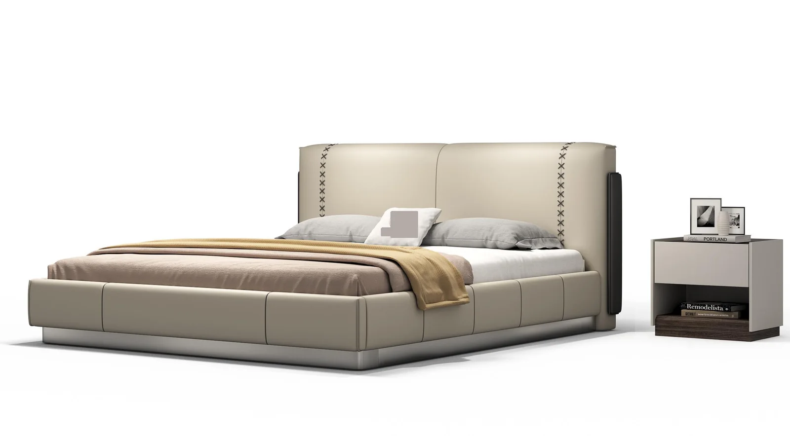 Кровать S236 · CC 高奢床 из каталога поставщика QAWION