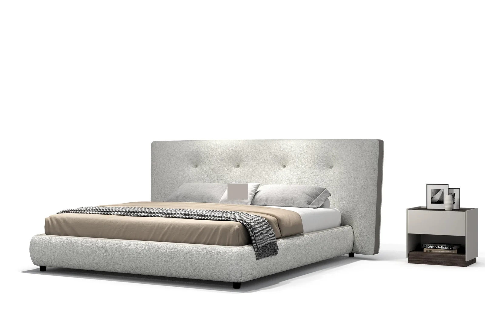 Кровать S263 · Rever 宽屏床 из каталога поставщика QAWION