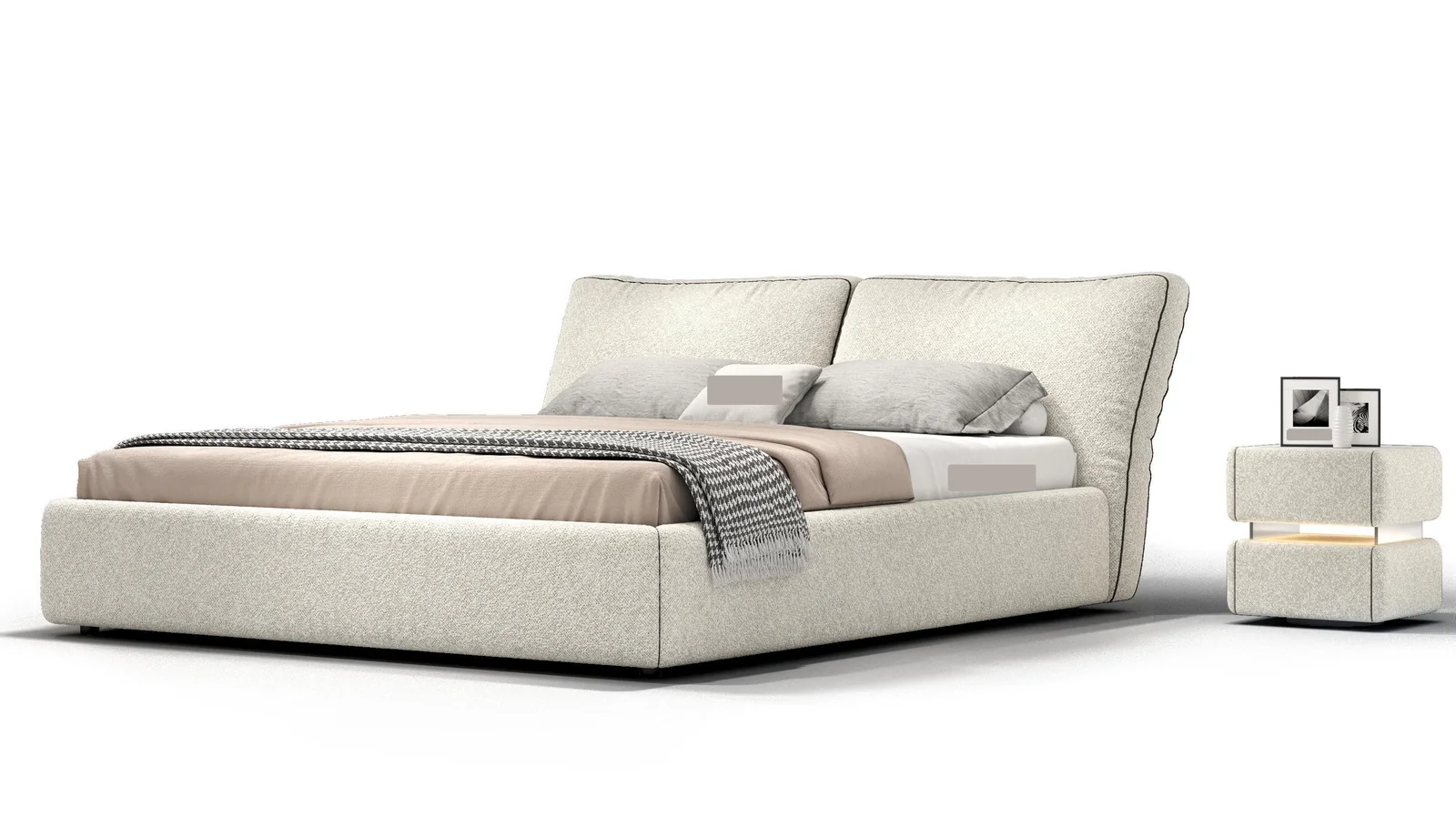 Кровать S295 из каталога поставщика QAWION