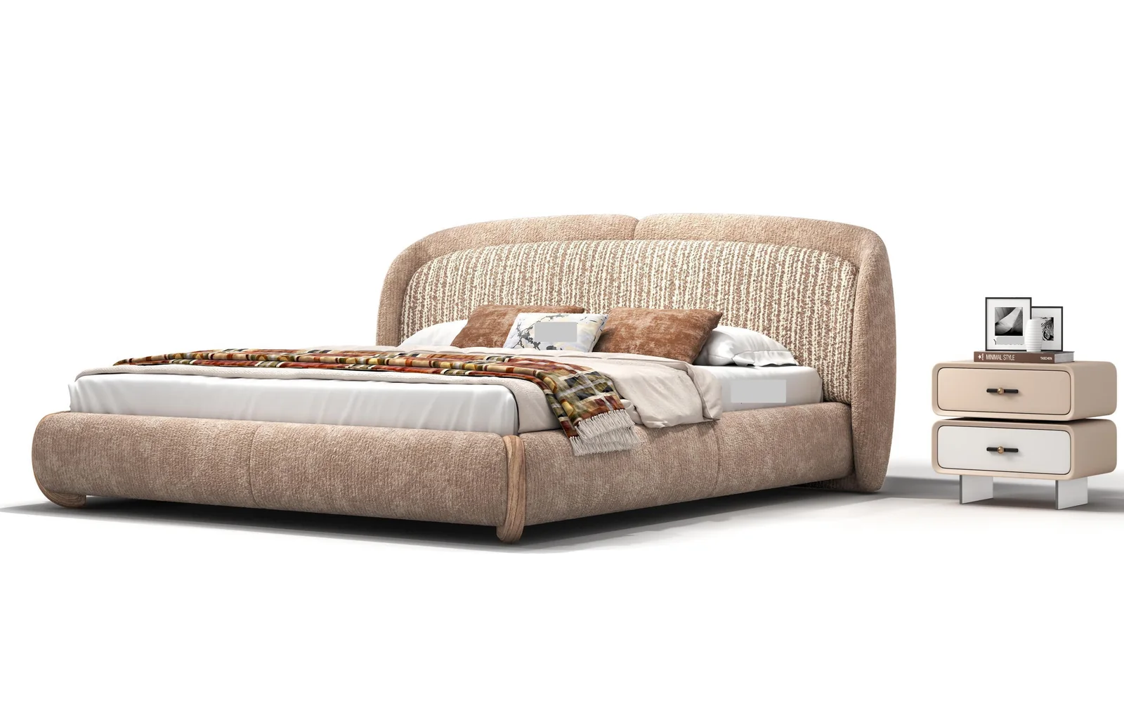 Кровать S338 из каталога поставщика QAWION